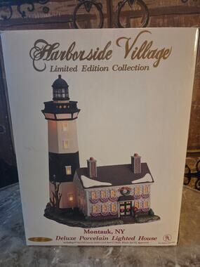 Harborside Village Montauk, NY Limited Edition Lighthouse